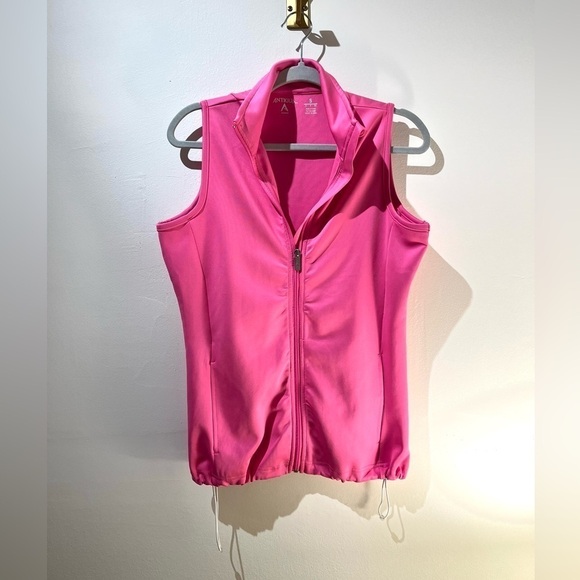 Antigua Barbie Pink Golf Vest- Size Small - Picture 1 of 6